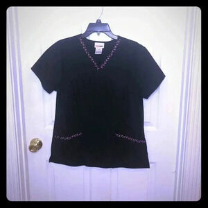 Scrub star top